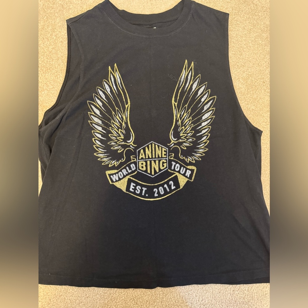 Anine Bing Lennon Muscle Tank